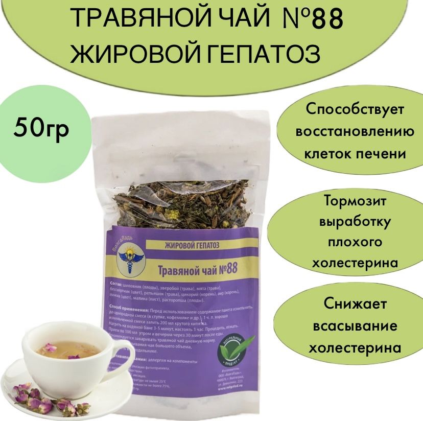 Herbal Tea #88 for Fatty Liver Disease