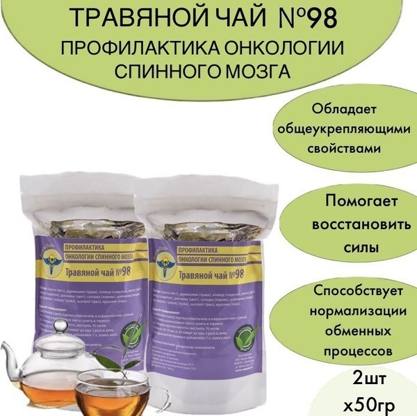 Spinal Cancer Prevention Herbal Tea Set: 2-Pack Course
