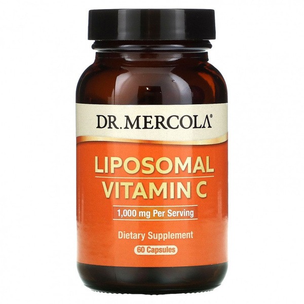 Dr. Mercola Liposomal Vitamin C Supplement - 500mg, 60 Capsules