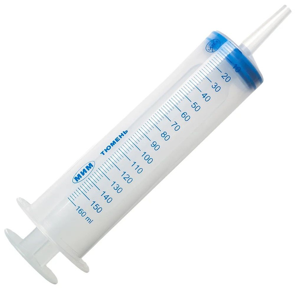 3-Part 150ml Automotive/Fluid Transfer Syringe with Catheter Tip