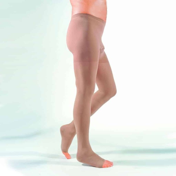 Medi Compression Stockings Beige, Class 2, 1 Pair