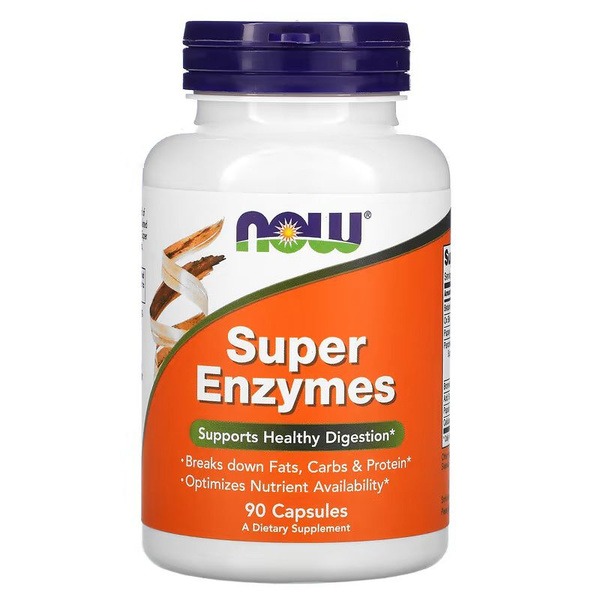 Super Enzymes for Digestion: Betaine HCL, 90 Capsules