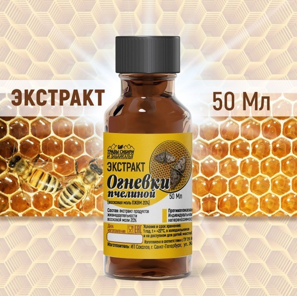 Bee Moth Extract (Wax Moth) 50ml