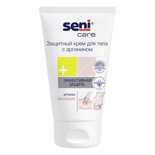Seni Care Body Cream with Arginine: 200ml Protective Lotion