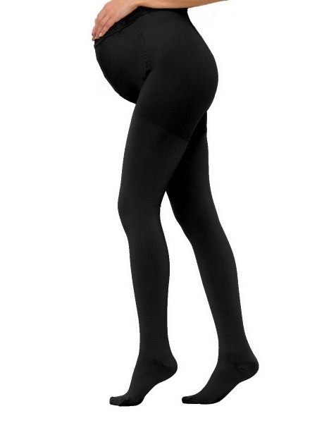 Filorosso Black Compression Stockings - 70 Denier, Class 1, 1 Pair