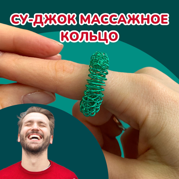 SuJok Finger Massage Ring (Green)