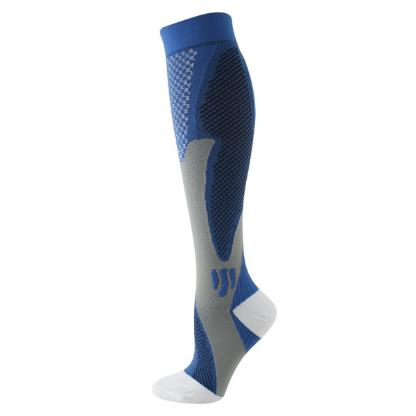 Compression Socks, Blue, Class 3 Compression