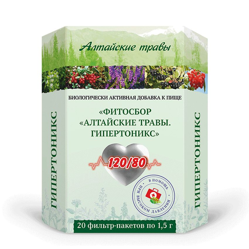 Altai Herbs Hypertonic Tea Bags (20 x 1.5g)