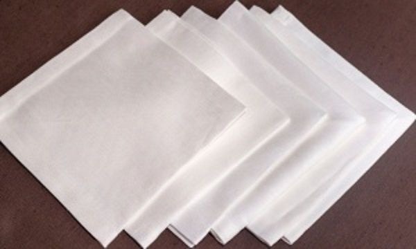 IGRObeauty White Spunlace Wipes (20x20cm, 40gsm, 300 Count Bulk Pack)