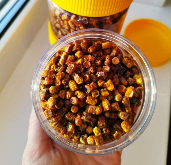 Organic Bashkir Bee Perga (100g) - Boost Immunity, Kids &amp; Adults, Fresh Harvest (Expires 02/2028)