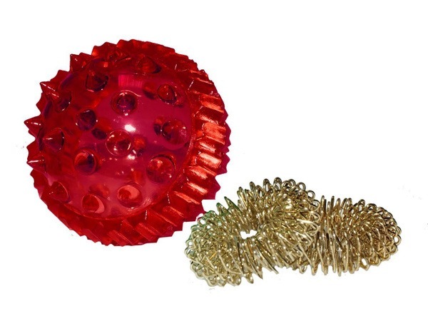 Lyapko Su-Jok Hedgehog Massager with 2 Springs