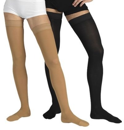 Black Compression Stockings, 15-20 mmHg: Tonus Elast