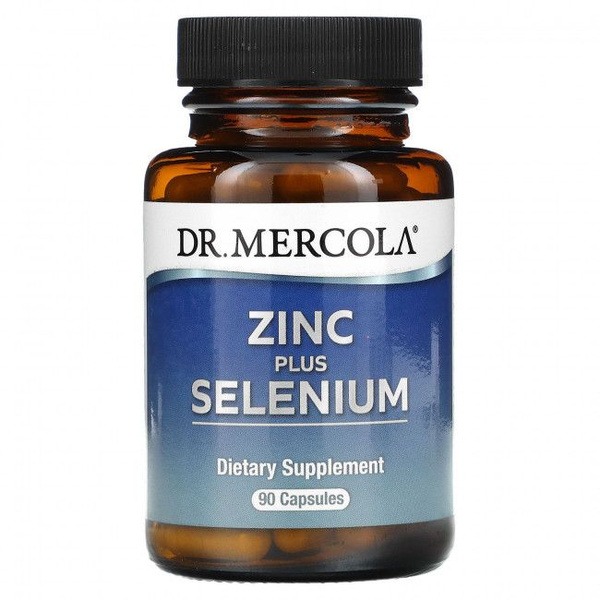 Dr. Mercola Zinc & Selenium Supplement - 90 Capsules
