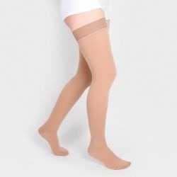 Brown Compression Stockings, Class 2 Compression - Ecoten