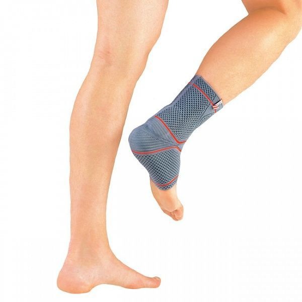 DAN-101 Orlett Dynamic Ankle Support with Achilles Tendon Support (Large, Gray)