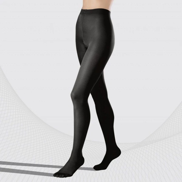 Black Compression Stockings, 20-30 mmHg