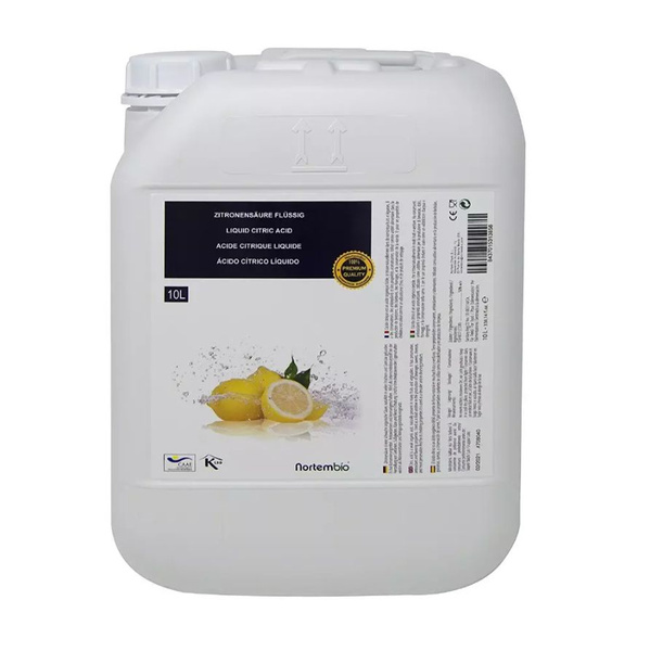 50% Citric Acid Solution (10L): Decalcifier &amp; Disinfectant
