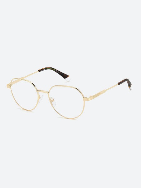 Polaroid Men's Gold Eyeglass Frames 106379J5G5218