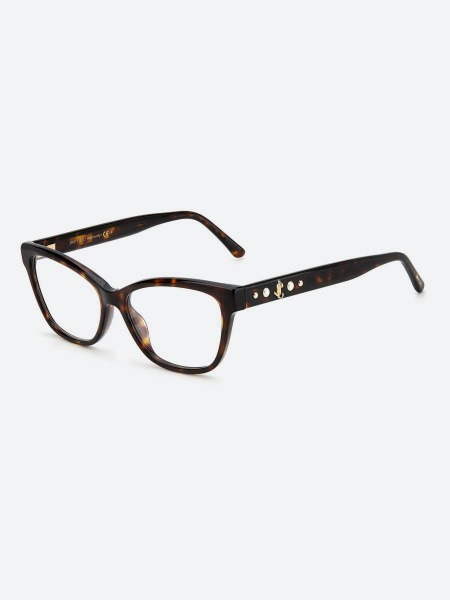 Jimmy Choo Women's Eyeglass Frames - Brown &amp; Light Brown (1056990865416)