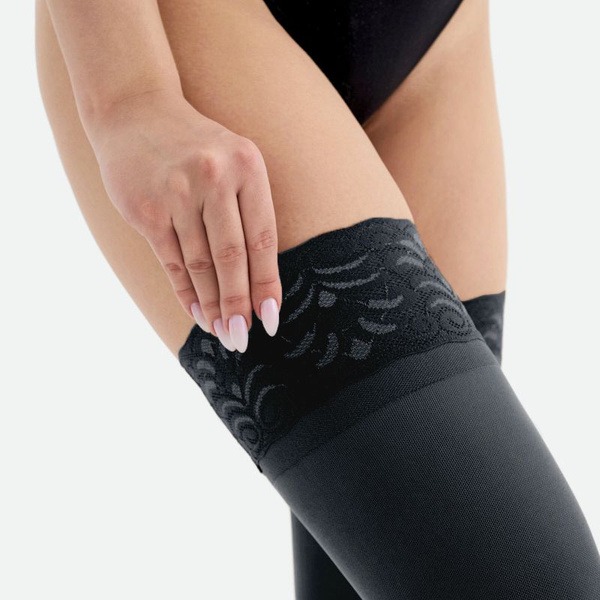 Venoteks Black Compression Stockings - Class 1