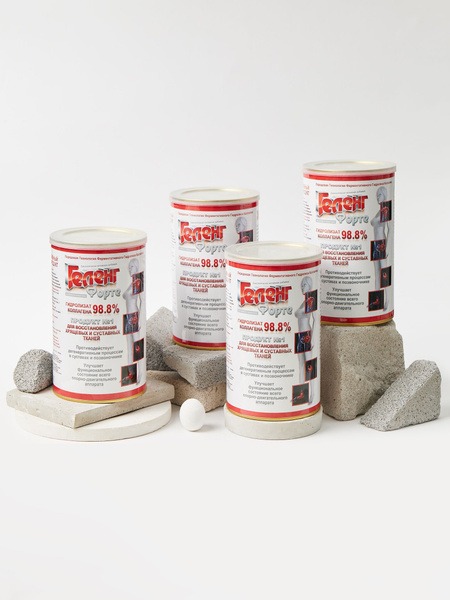 Geleng Forte: #1 Joint &amp; Cartilage Support Supplement (500g x 4) - Collagen Hydrolysate