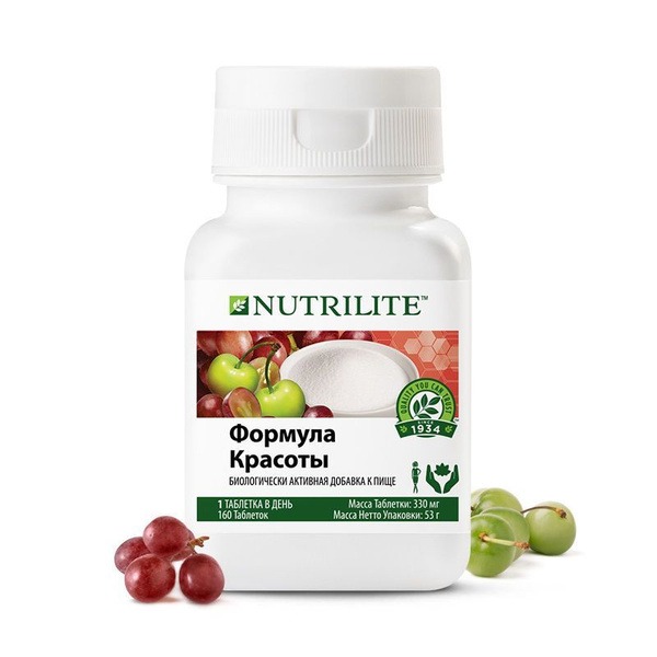 Nutrilite Beauty Formula Supplement (160 Tablets)