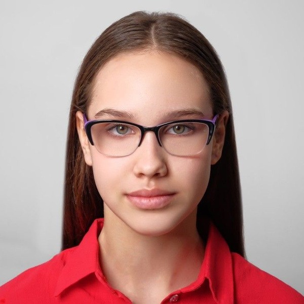 Ready-to-Wear Vostok 0057 Purple-Black Glasses (-4.00)