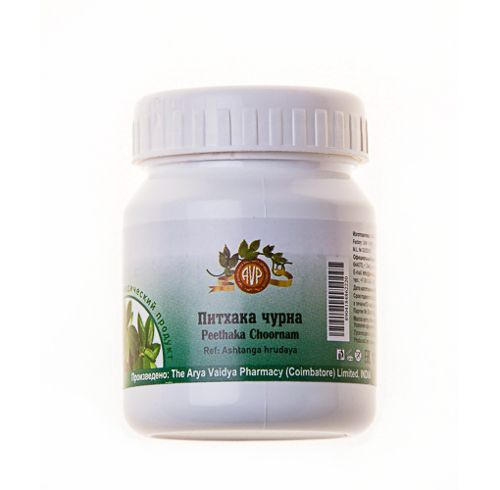 Peethaka Choornam (25g): Ayurvedic Herbal Powder for [Specific Benefit]