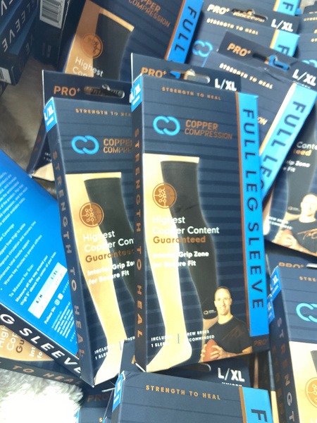 Black Matte Compression Stockings - 20-30 mmHg, 2 Pack
