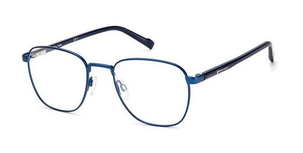 Pierre Cardin PC 6870 FLL Blue Metal Panto Men's Eyeglass Frames