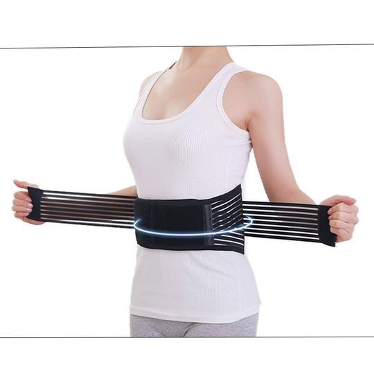 Magnetic Tourmaline Back Belt for Lower Back Pain Relief (Up to 112cm)