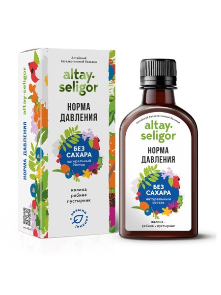 Sugar-Free Healthy Vessels Balm (Normalizes Blood Pressure) - Altai-Seligor 200ml