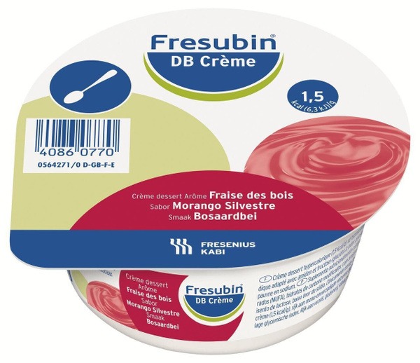 Fresubin Diabetes Strawberry Cream (125g, 188kcal)