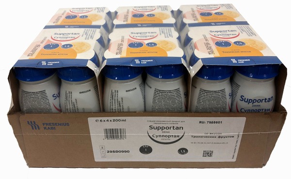 Tropical Fruit Support Drink (24 x 200ml, 300kcal)