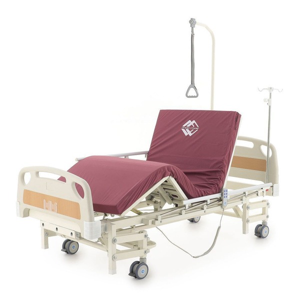 Electric Adjustable Hospital Bed with Extended Length, Mattress Included