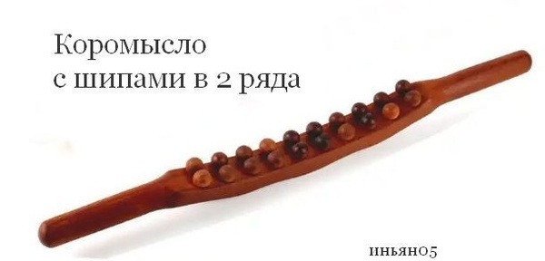 Double Row Spiked Back Massager