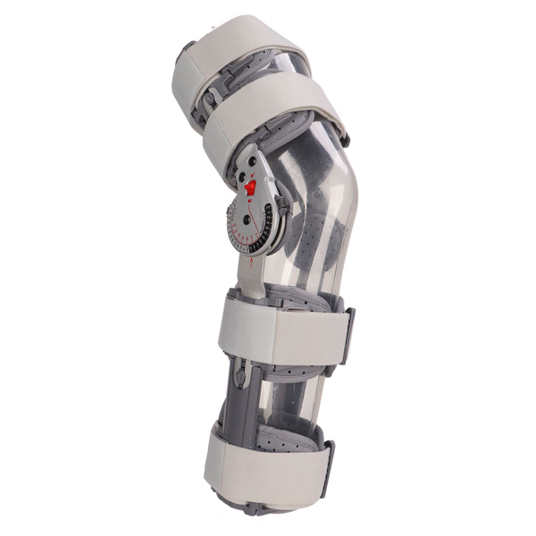 Adjustable Aluminum Knee Brace Post-Surgery: ACL, MCL, PCL Stabilization