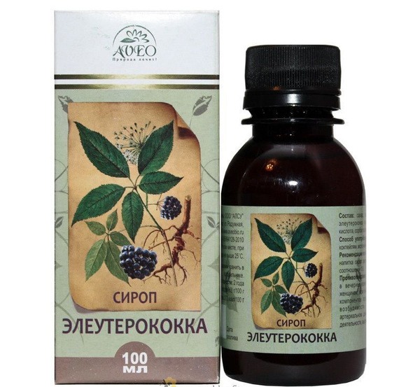 Eleutherococcus Syrup Aveo (Alsu) 100ml