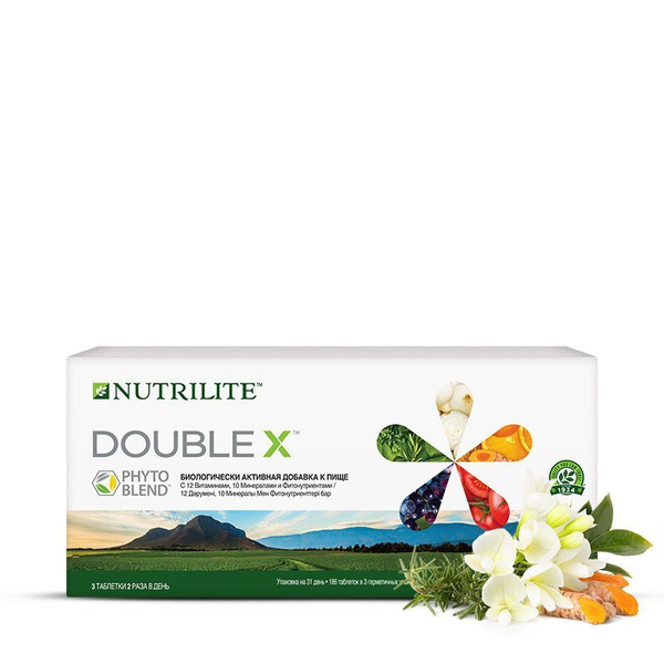 Nutrilite Double X Vitamin, Mineral &amp; Phytonutrient Supplement (186 Tablets)