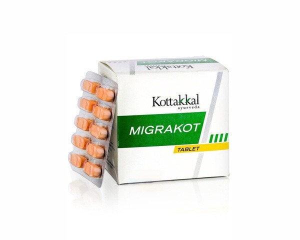 Kottakkal Arya Vaidya Sala Migrakot Tablets (100 Tablets)