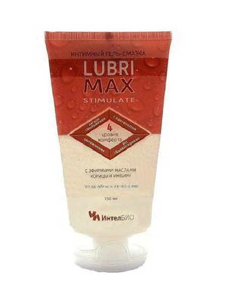 Lubrimax Stimulate: 150ml Water-Based Intimate Lubricant Gel