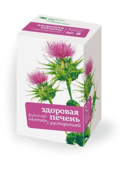 Altai Herbal Tea #8: Liver Support with Milk Thistle &amp; Siberian Pine