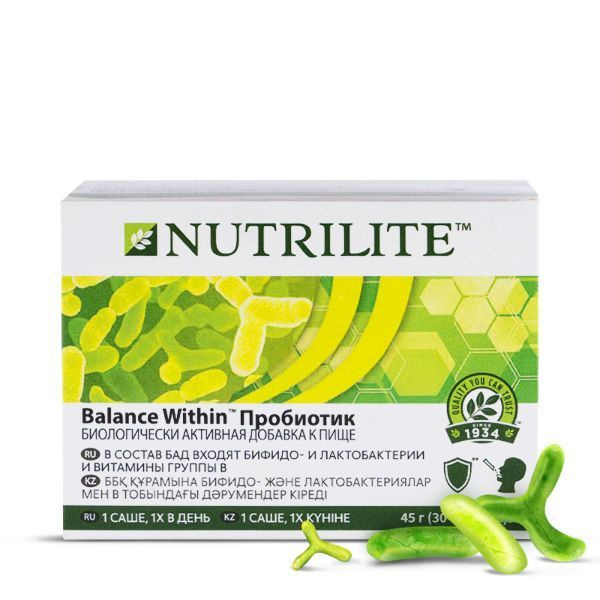Nutrilite Balance Within Probiotic with Vitamins: 30 Sachets