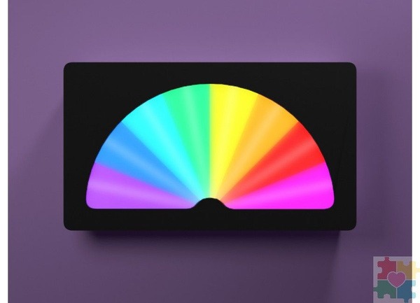 Rainbow LED Sound Panel