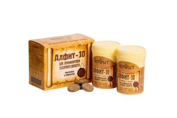 Alfit-10 Herbal Supplement for Diabetes Prevention (60 Tablets)