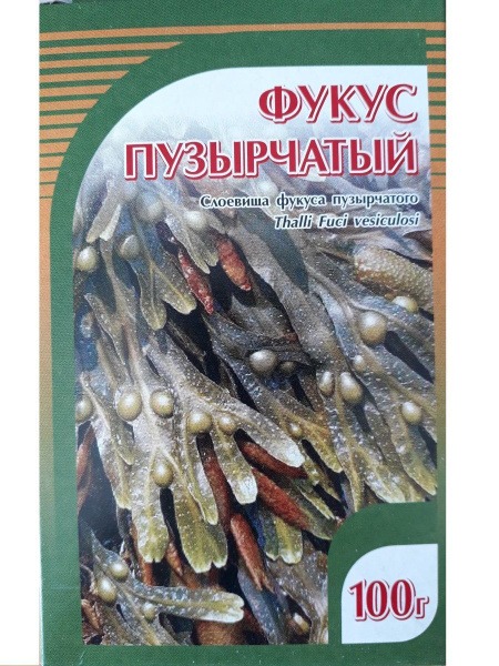 Bladderwrack (Fucus Vesiculosus) Thallus, 100g Horst