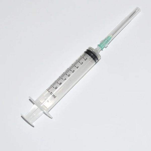 3ml Luer Slip Syringe with Standard Needle (10ml, Single Pack)