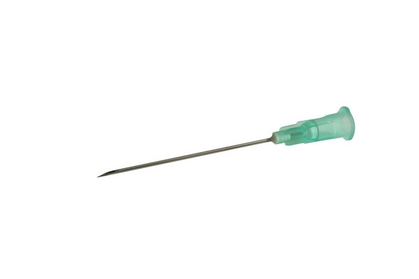Sterile 21G x 38mm Single-Use Injection Needle