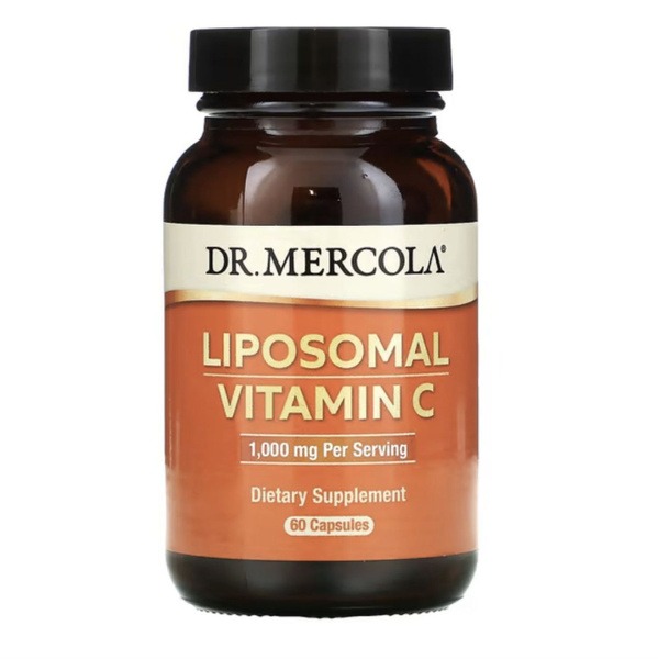 Dr. Mercola Liposomal Vitamin C 500mg, 60 Capsules