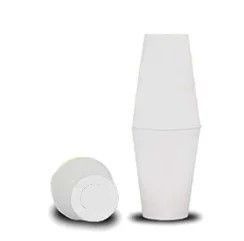 White Silicone Two-Cone Bung, 14.5mm
